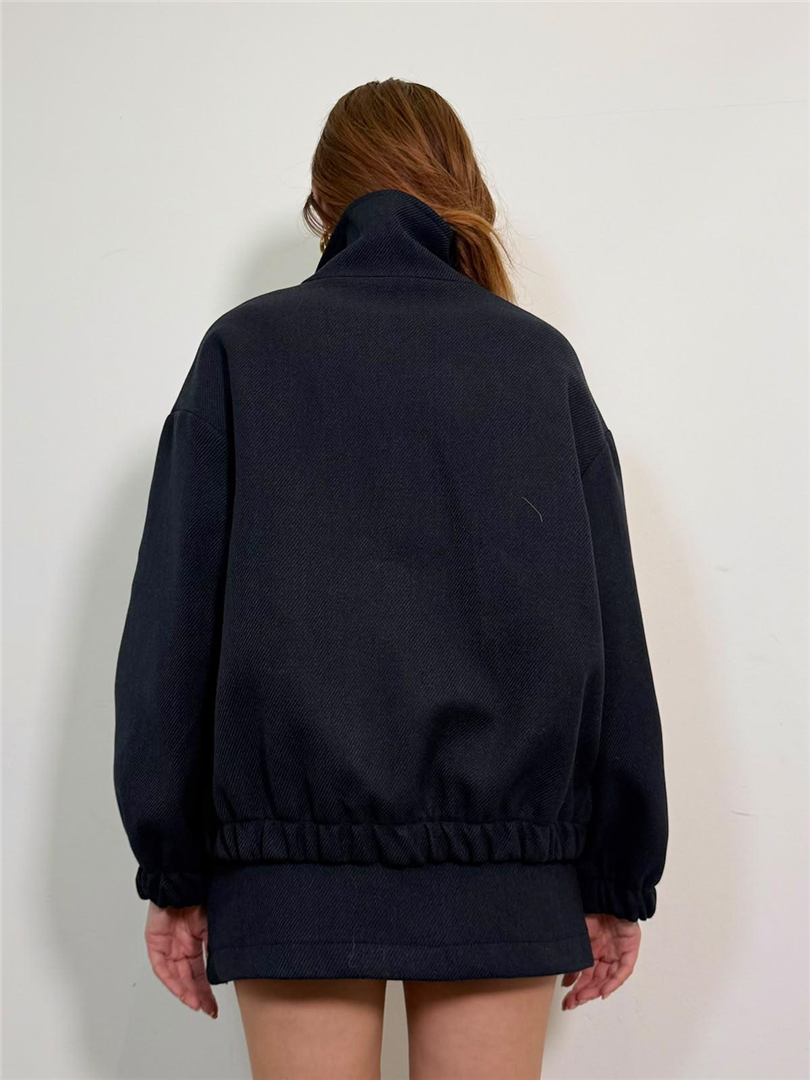 Cappotto Corto Elastico In Vita Collo Alto - Haveone cod. KIA_R116 main:sha1=8201ca042918b55eb7d655efce0cc0e6f417c678