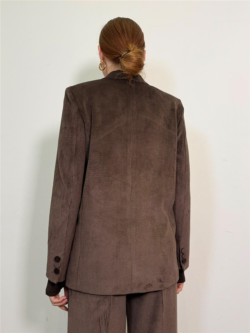 Blazer Doppiopetto In Velluto - Vicolo cod. TAC1876 main:sha1=1f58038f712f034e1464e1f62a8ede89c62bb5fa
