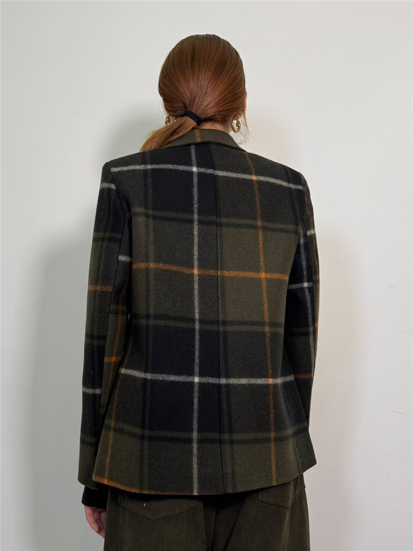 Blazer Check Con Spille - Vicolo cod. TAC1739 main:sha1=3eeb73ffa46cb2267b3842c021ce53584cdea4dd