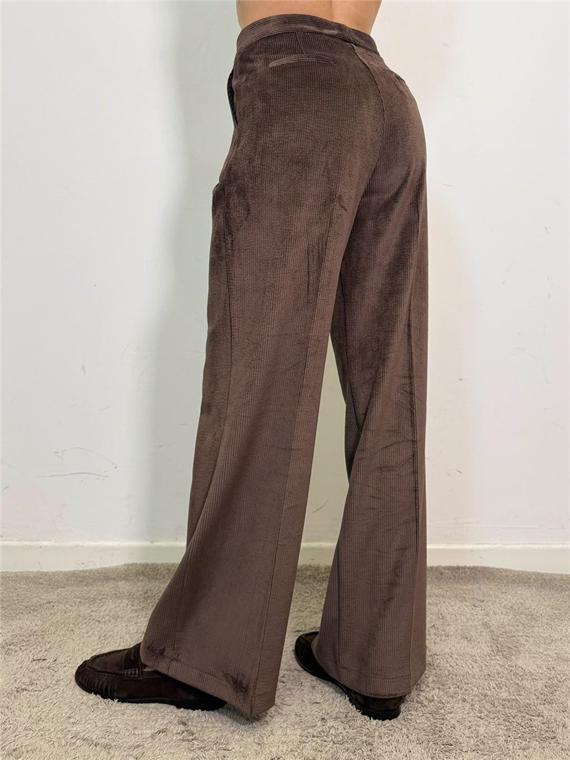 Pantalone Palazzo In Velluto Con Pinces - Vicolo cod. TAC1879 main:sha1=d2232c3ed59b666e0507d1308e2214d18d47c273
