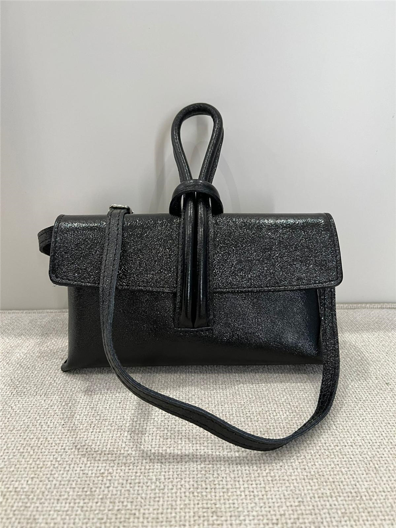 Borsa A Bracciale Laminata - Divisione Chickster's cod. M3512  color:burro