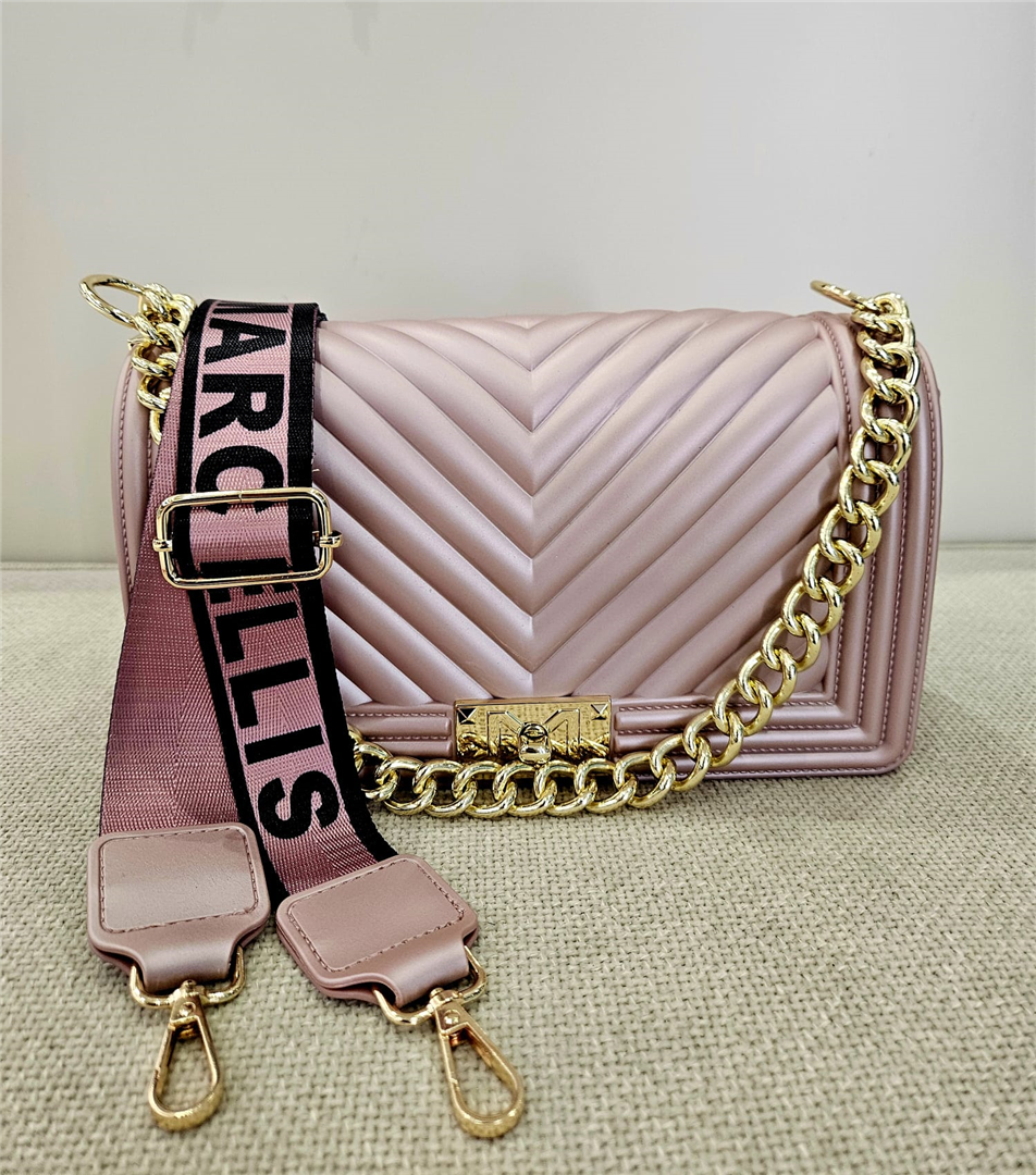Shoulderbag - Marc Ellis cod. FLAT M_24  color:old rose / gold