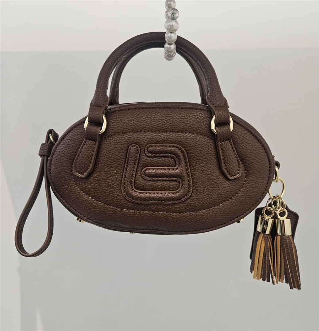 La Fille Des Fleures Borsa Ornella Cervo Line - La Fille Des Fleurs cod. ORNELLACER\15  color:brown
