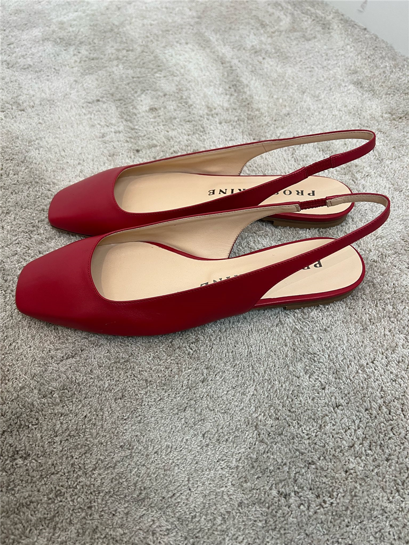 Slinhback Con Punta Quadrata - Prosperine cod. 2603  color:rosso