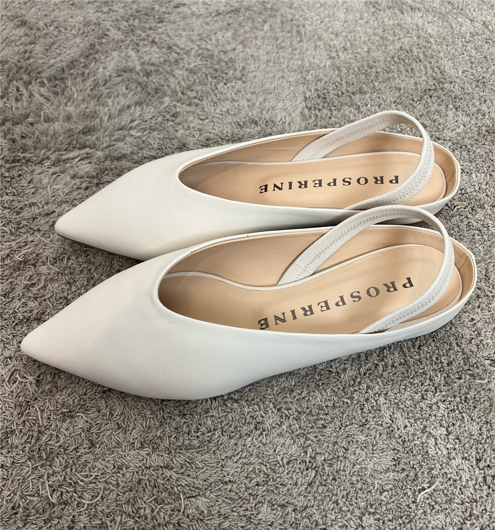 Sabot In Nappa - Prosperine cod. 7113  color:panna