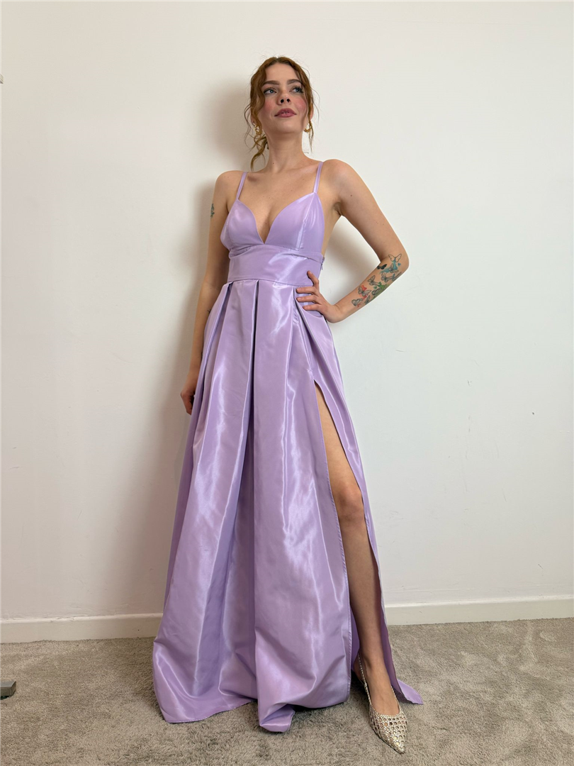 Silence New Carol Dress - Silence Limited cod. AB4126  color:lilac