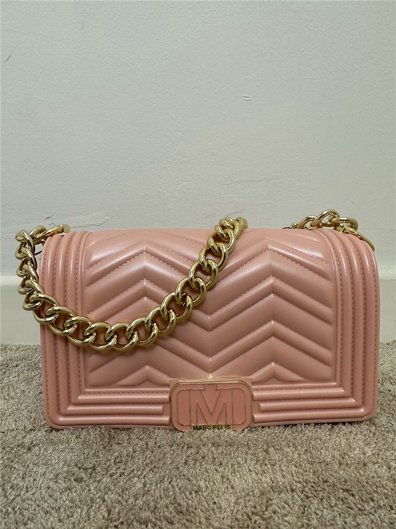 Shoulderbag - Marc Ellis cod. FLAT WAVE S  color:nude / light gold