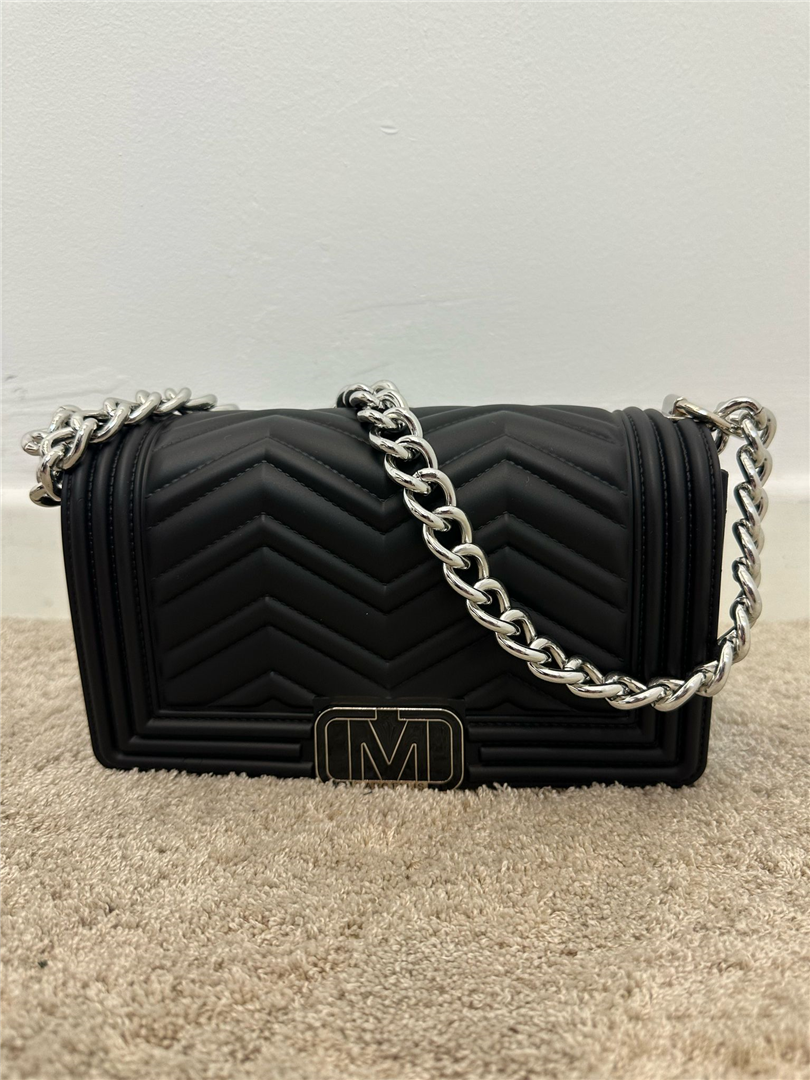 Shoulderbag - Marc Ellis cod. FLAT WAVE S  color:black / silver