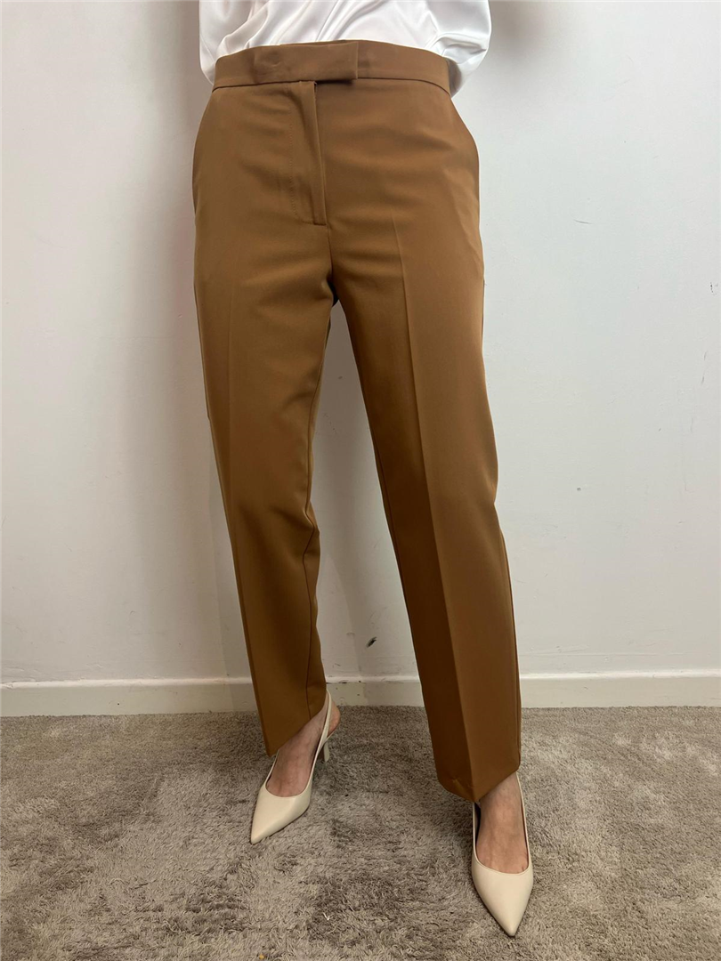 Pantaloni A Vita Alta Sartoriali - Imperial cod. P5T4JIC  color:tabacco