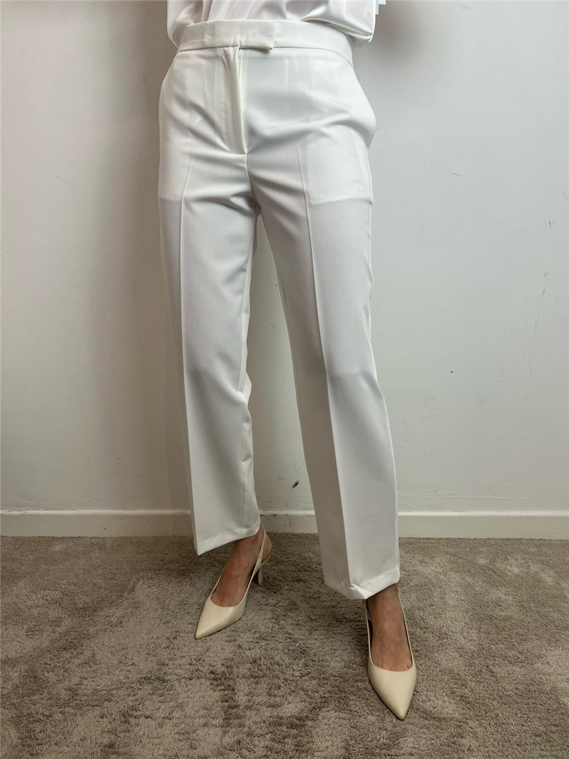 Pantaloni A Vita Alta Sartoriali - Imperial cod. P5T4JIC  color:latte