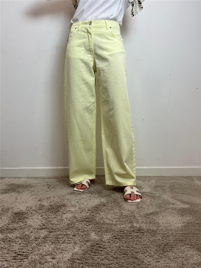 Pantalone Bella - Haveone cod. PLS_N212  color:giallo