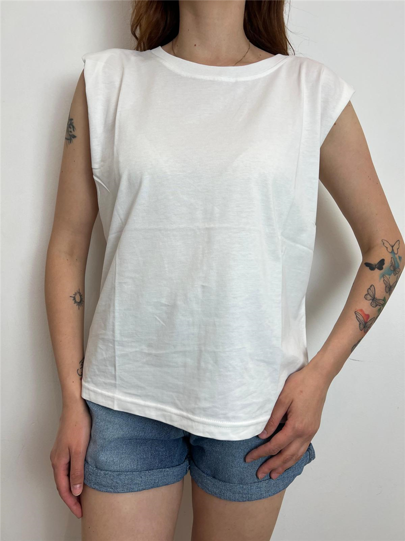 Top Spalline - Haveone cod. TSM_N093  color:panna