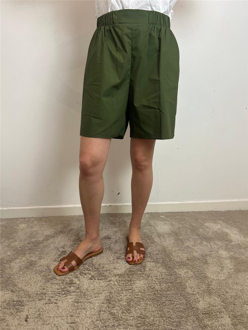 Bermuda Con Elastico In Vita - Imperial cod. D425JFP  color:army
