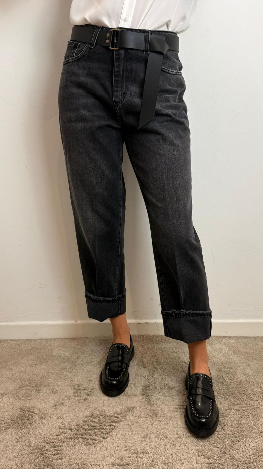 Pantalone Mandy - Haveone cod. PLS_P018  color:denim nero