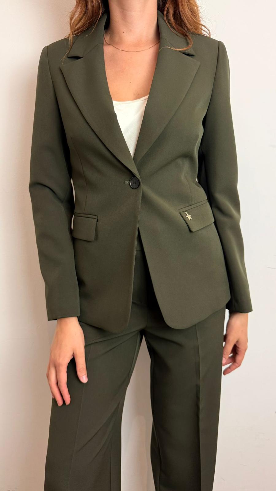 Blazer Regular - Souvenir cod. W38S0234  color:militare