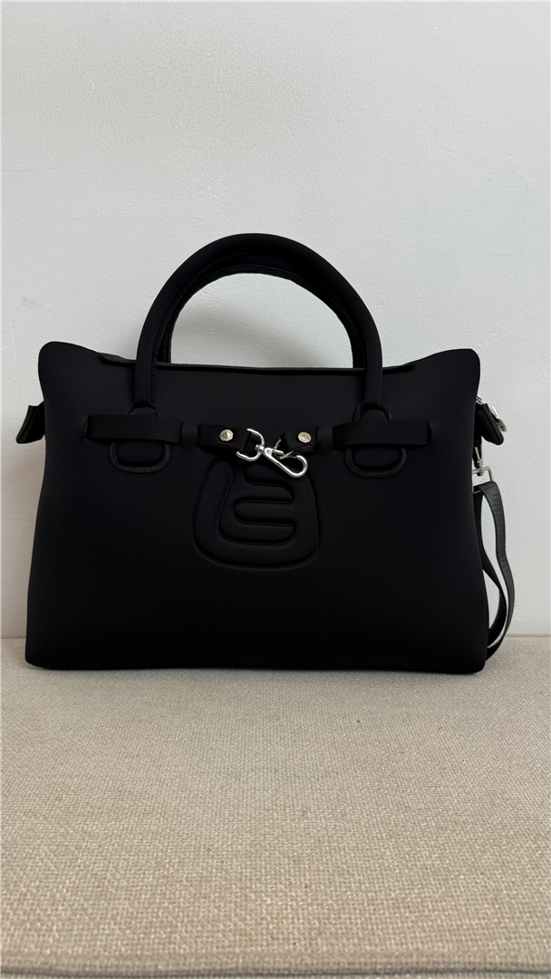 Borsa Mavis Tekno Fabric - La Fille Des Fleurs cod. MAVISTF\17  color:black
