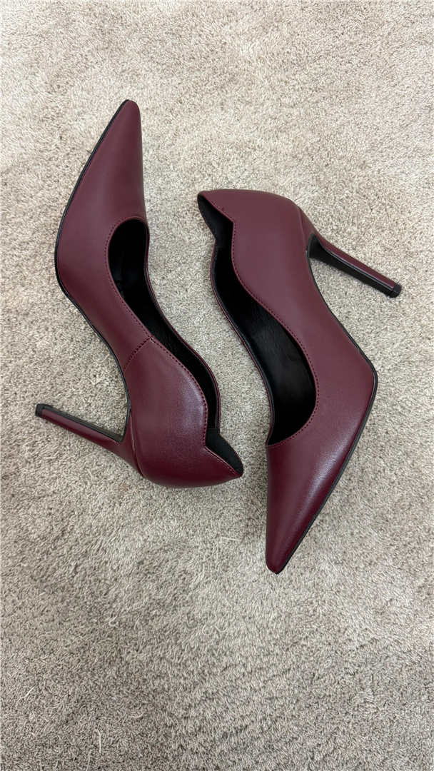 Ovye Decollete’ Tacco 10 Cm - Ovye' cod. 25/LF1742022CAP  color:bordeaux