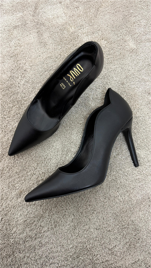 Ovye Decollete’ Tacco 10 Cm - Ovye' cod. 25/LF1742022CAP  color:nero