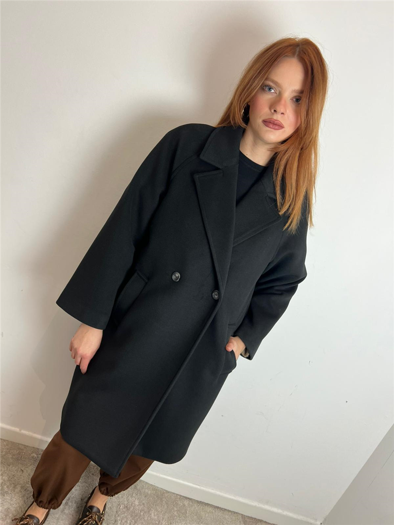 Cappotto Ovetto - Imperial cod. KI33KEY  color:nero