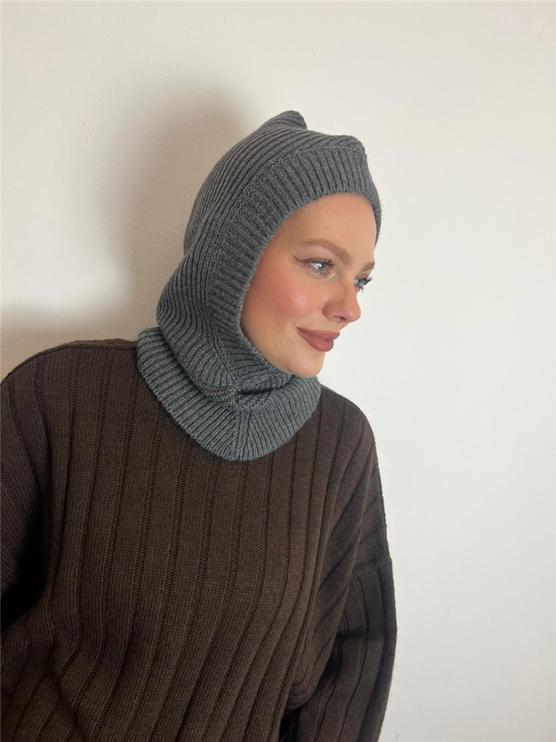 Balaclava A Coste - Vicolo cod. 55026F  color:grigio