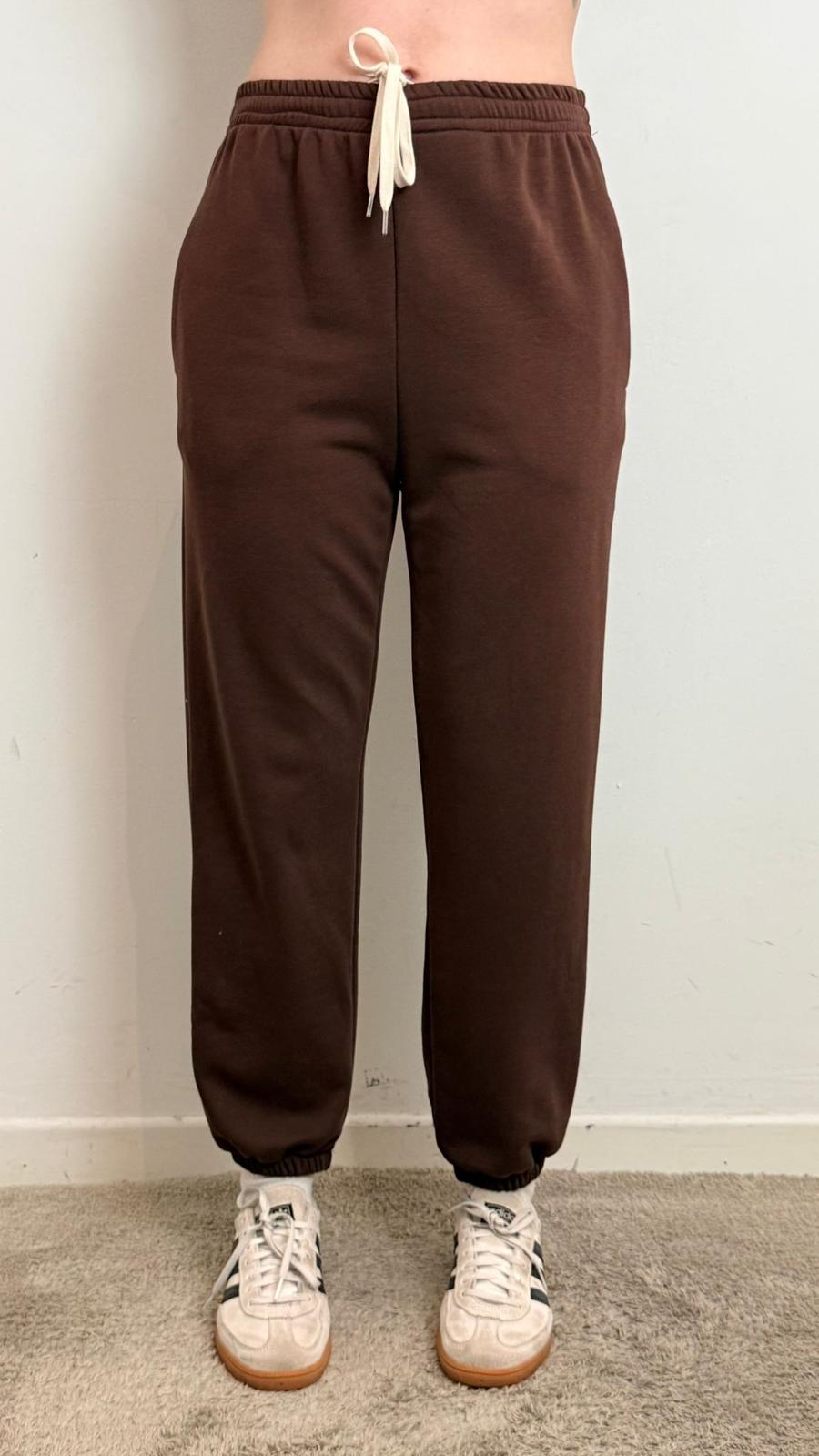 Pantalone Tuta Con Elastico Sul Fondo - Vicolo cod. TAB0710  color:moro