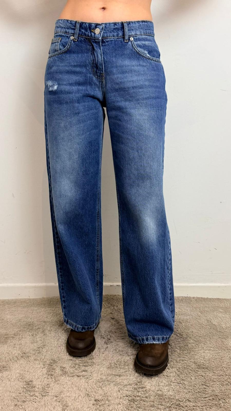 Jeans Aoky - Haveone cod. PLS_Q049  color:denim blu