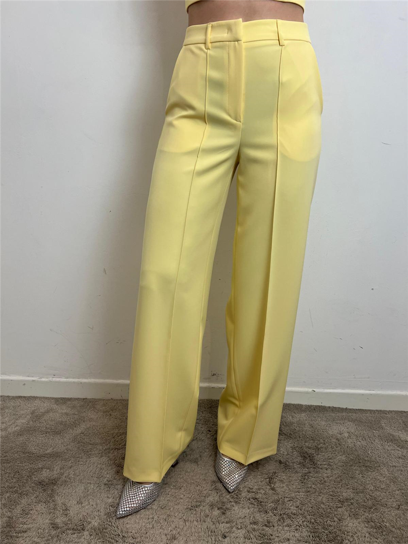 Pantalone Palazzo Sartoriale Dilence Limited - Silence Limited cod. PA2249  color:lemon