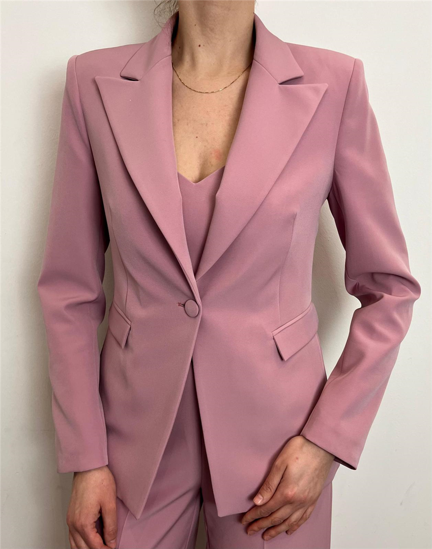 Blazer Regular Monopetto - Silence Limited cod. SD5015KEY  color:our pink