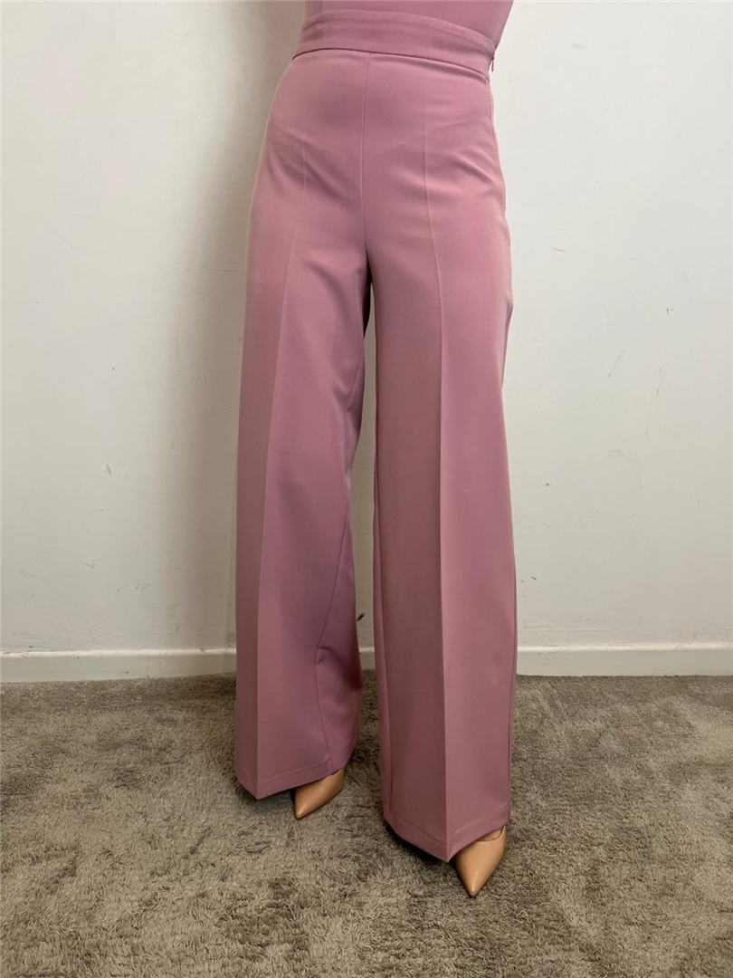Pantalone Palazzo - Silence Limited cod. SLPA019KEY  color:our pink