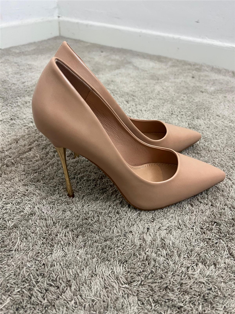Decolletè A Punta Tacco Stiletto Cm 11 - Gold&gold cod. GP846  color:nude