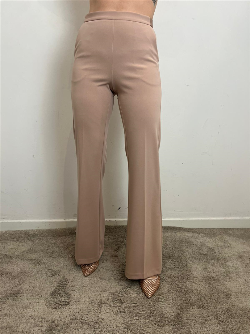 Pantalone A Zampa Vita Regolare - Imperial cod. P3E9LAW  color:cipria