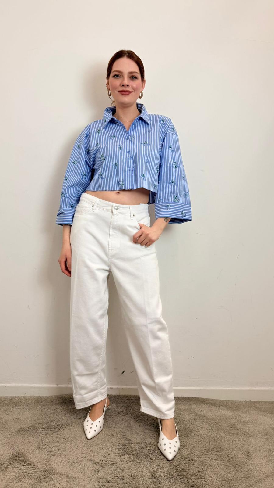 Jeans Laila - Vicolo cod. DAB5225  color:burro