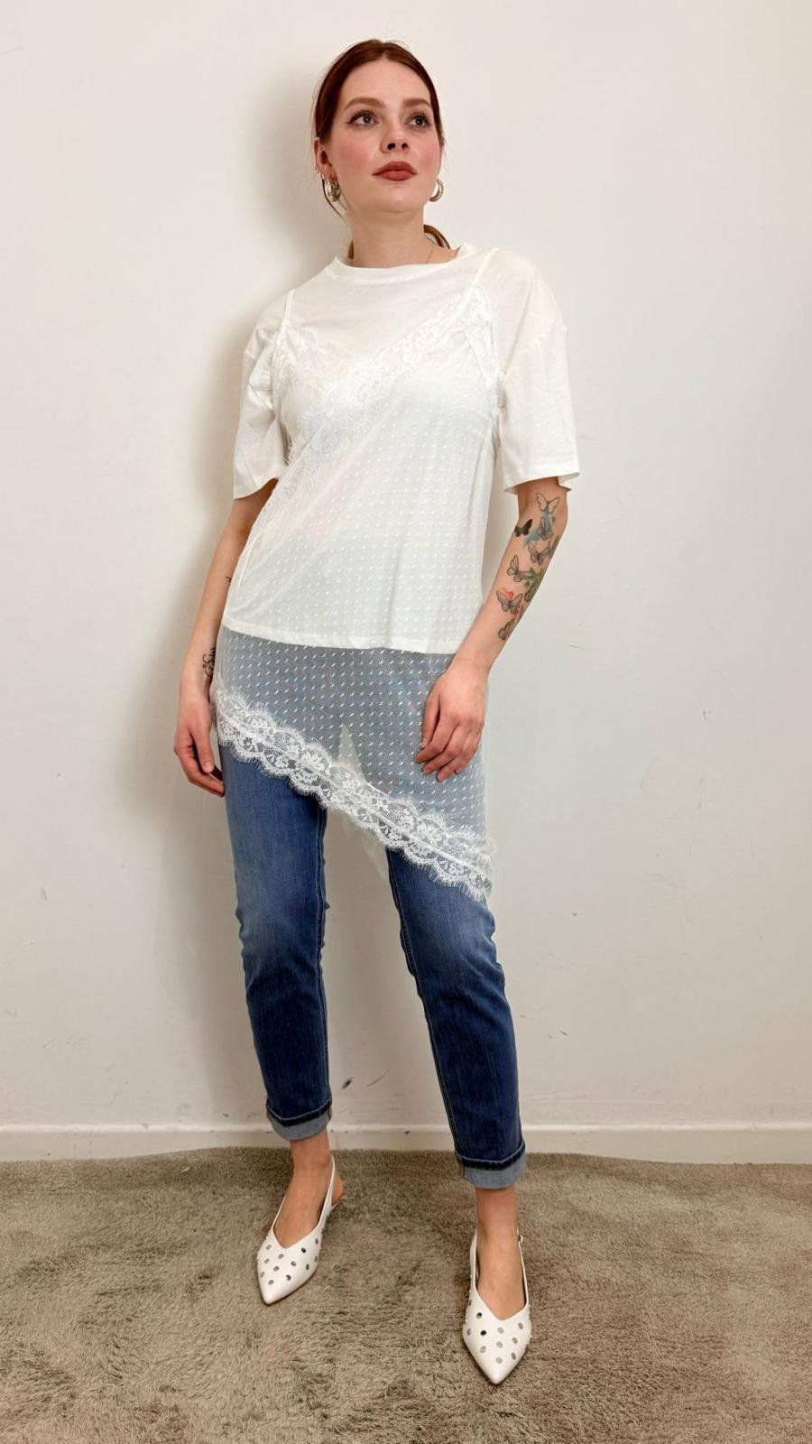 Abito Sottoveste - Haveone cod. AVS_Q056  color:bianco