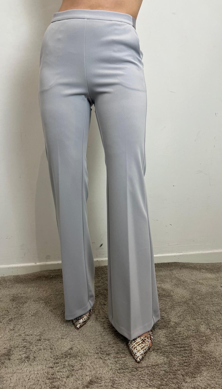 Pantalone A Zampa Vita Regolare - Imperial cod. P3E9LAW  color:perla