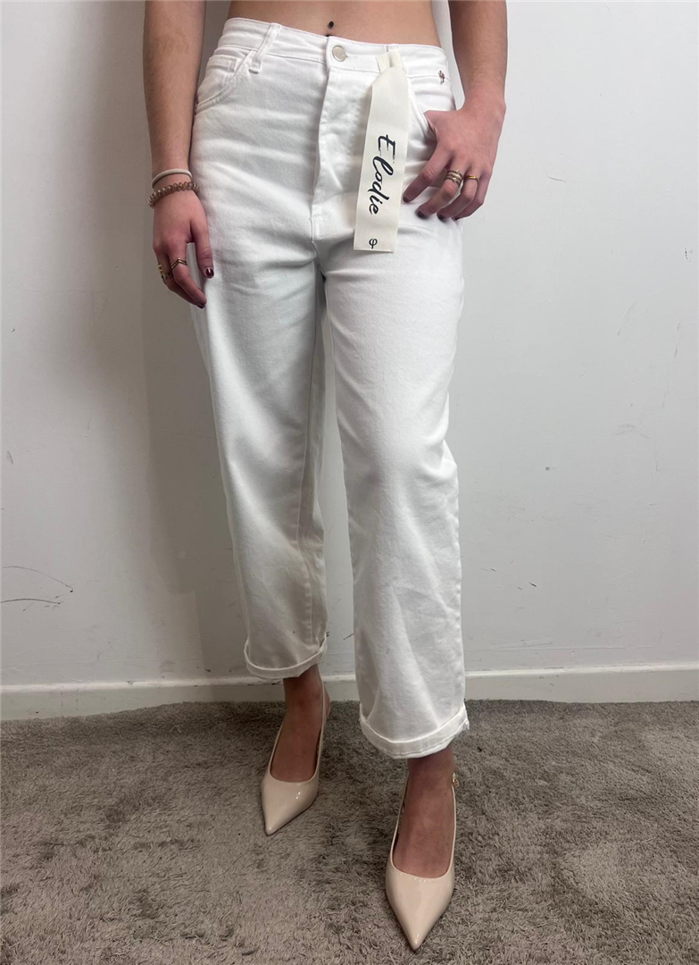 Jeans Elodie - Philia Loft cod. D02E0685  color:bianco