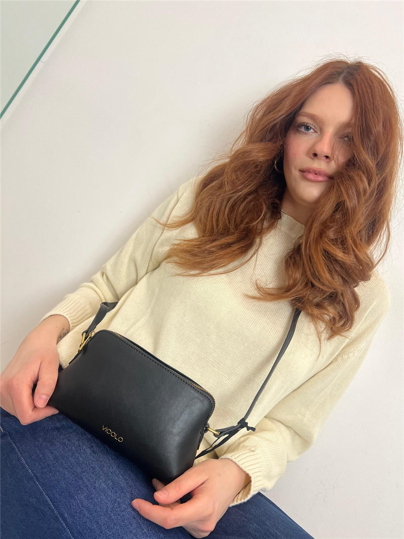 Borsa Essential Bag Con Tracolla - Vicolo cod. XAB0033  color:nero