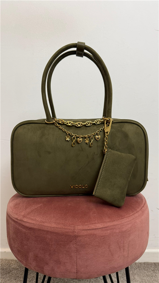 Borsa Slide Bag - Vicolo cod. XAB0032  color:militare