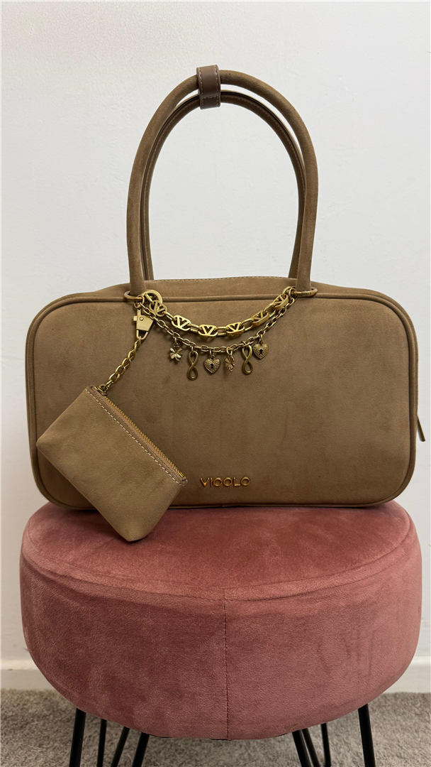 Borsa Slide Bag - Vicolo cod. XAB0032  color:nocciola