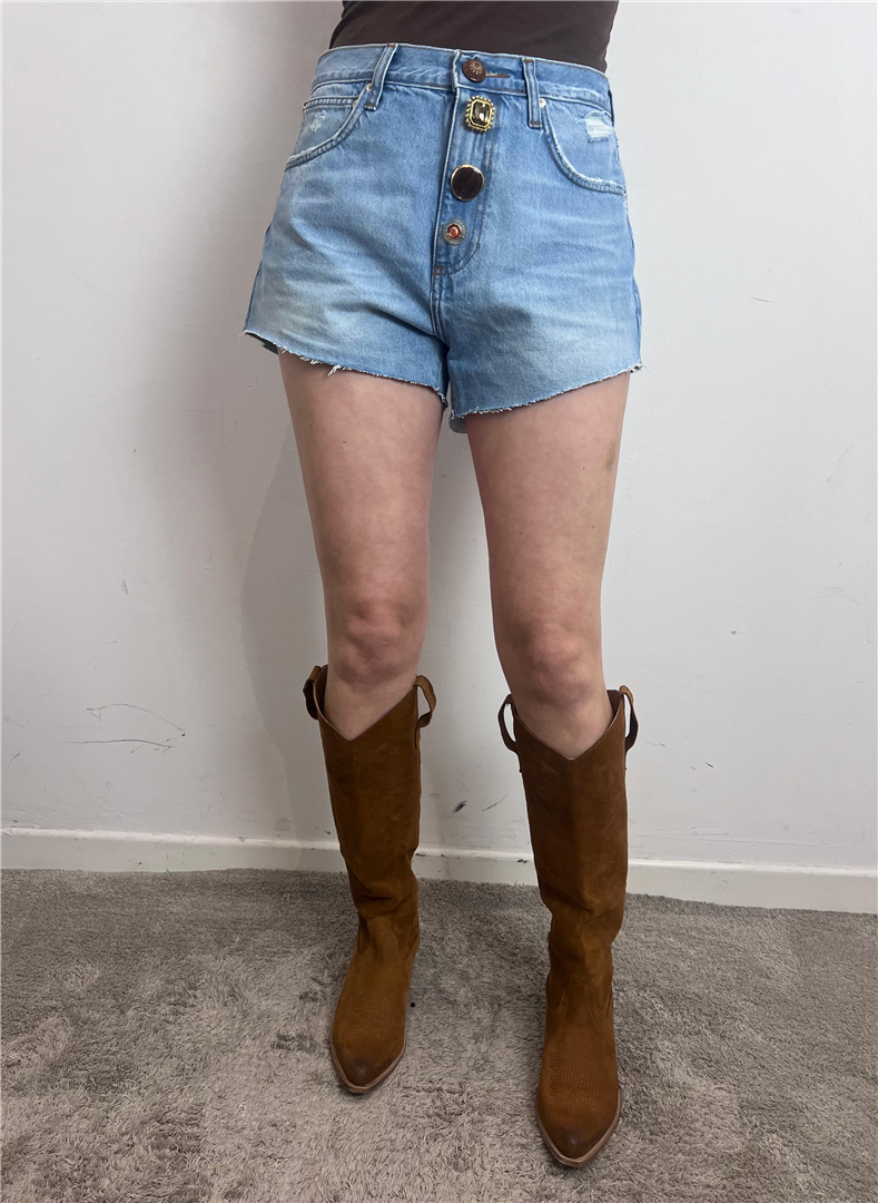 Shorts Zac Denim - Vicolo cod. DAB5108  color:denim