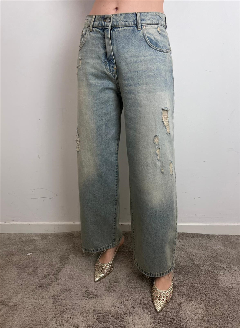 Jeans Bella - Haveone cod. PLS_Q026  color:denim blu