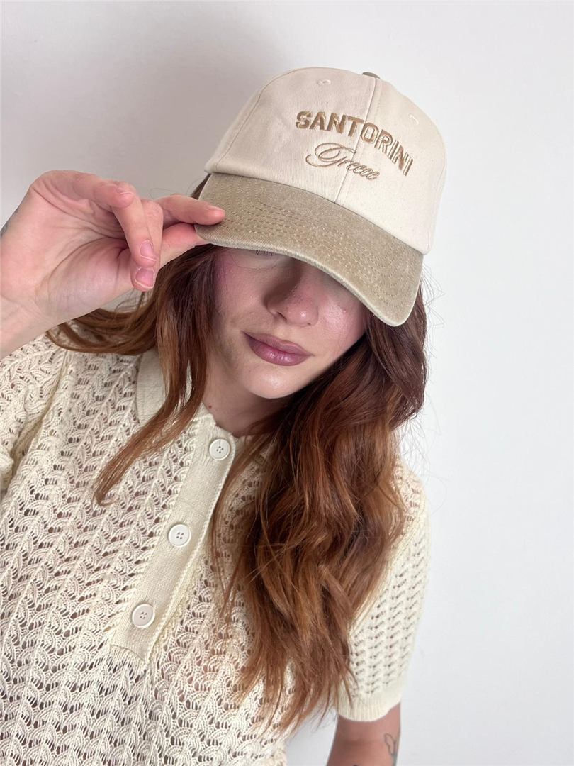 Cappello Santorini - Vicolo cod. AAB0081  color:naturale/beige