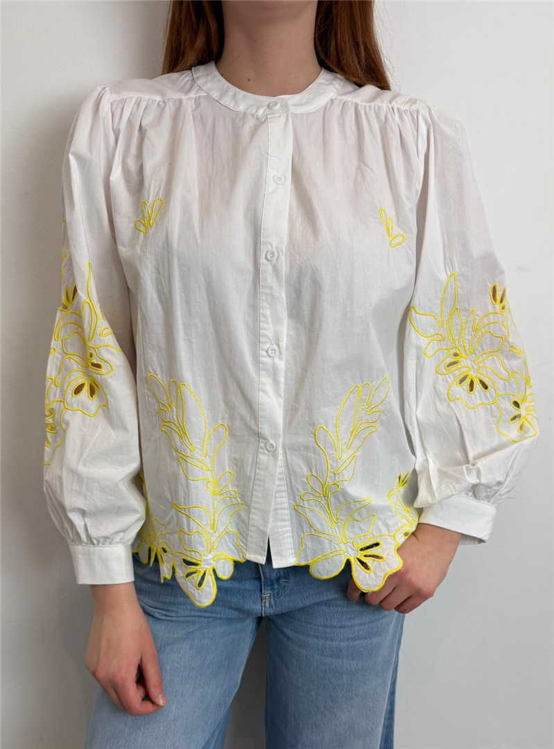 Camicia Con Ricami - Souvenir cod. D39V1104  color:unica