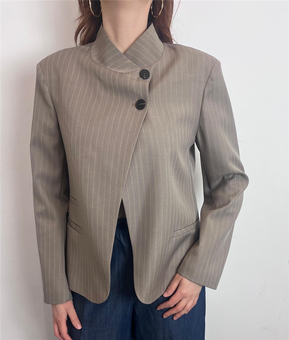 Giacca Coreana - Haveone cod. JMN_Q096  color:beige