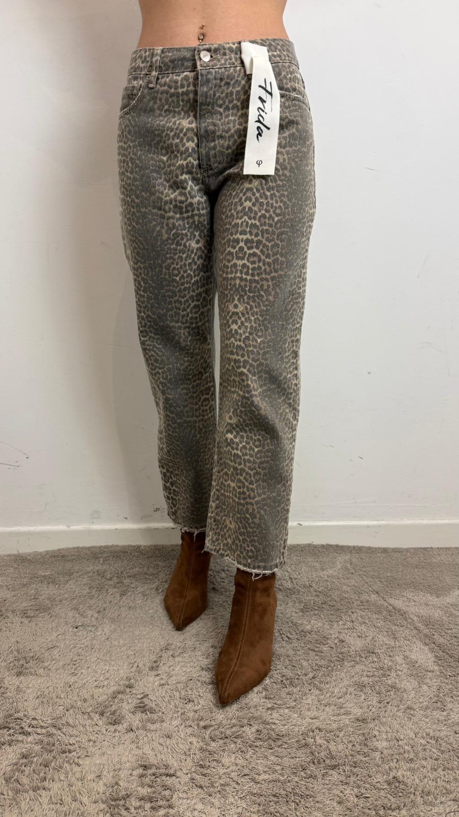 Jeans Friday Maculato - Philia Loft cod. V02O0550  color:beige
