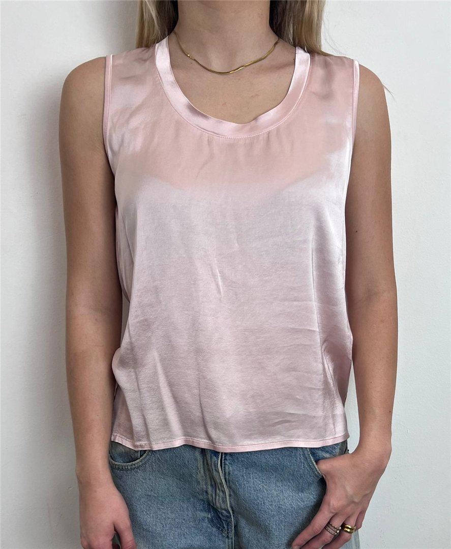 Top Spalla Larga - Vicolo cod. TAB0086  color:rosa