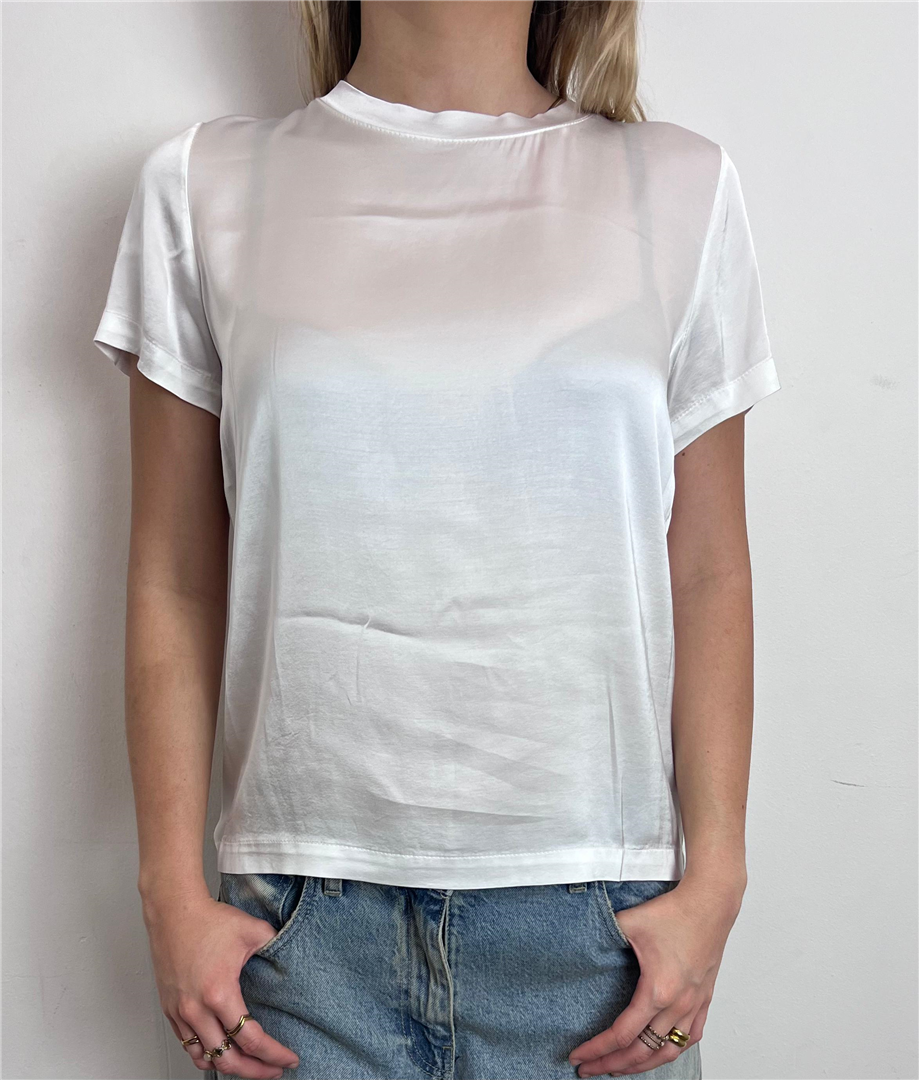 T Shirt In Viscosa - Vicolo cod. TAB0083  color:bianco