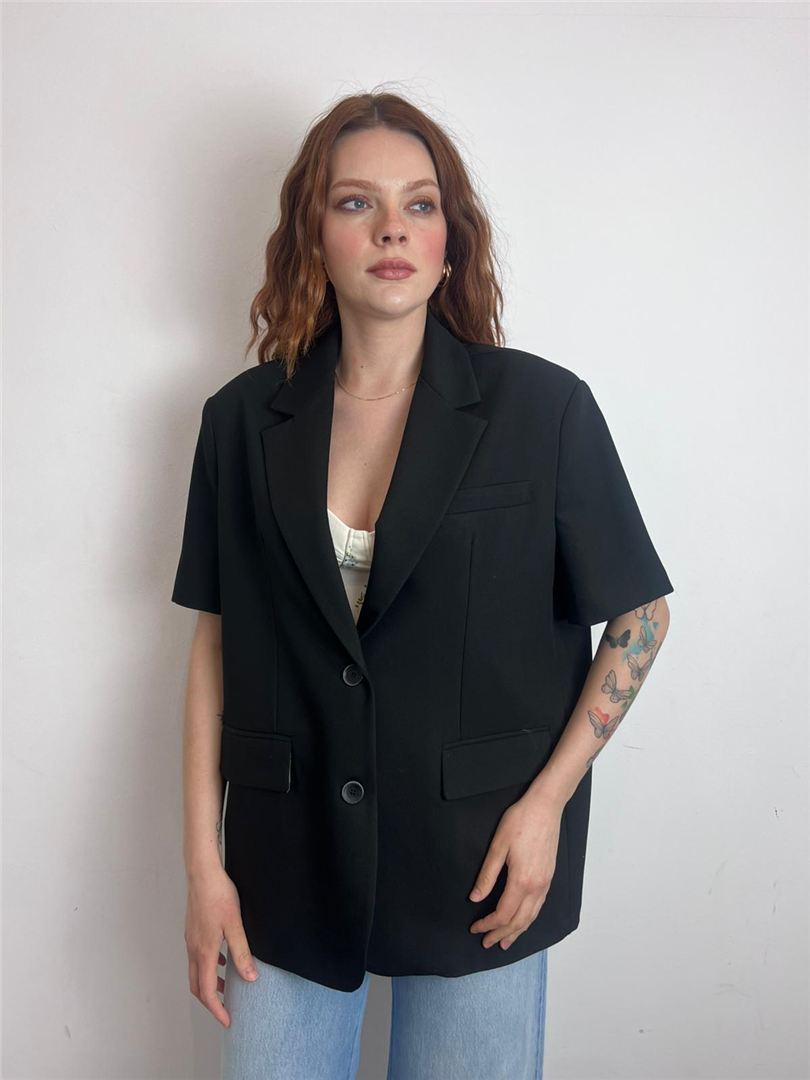 Blazer Monopetto Maniche Corte - Imperial cod. JAX4LIC  color:nero