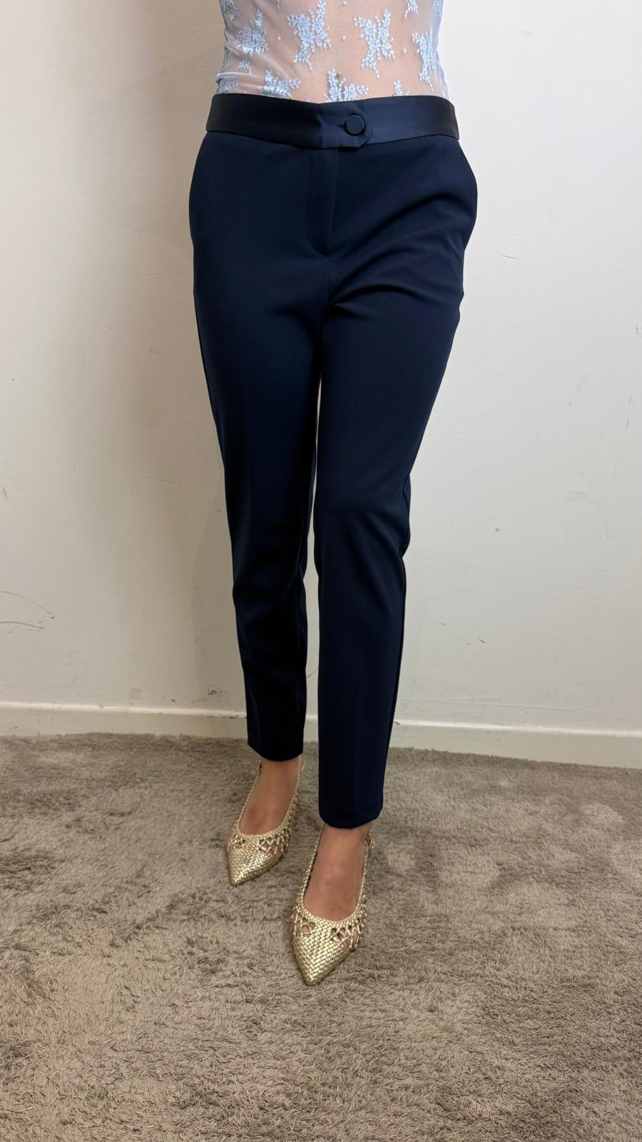 Pantalone A Sigaretta - Imperial cod. PVN2LAW  color:nero