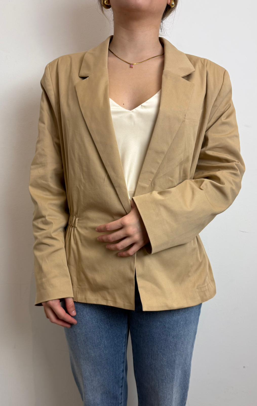 Giacca Con Elastico Sul Retro - Vicolo cod. TAB1841  color:deserto
