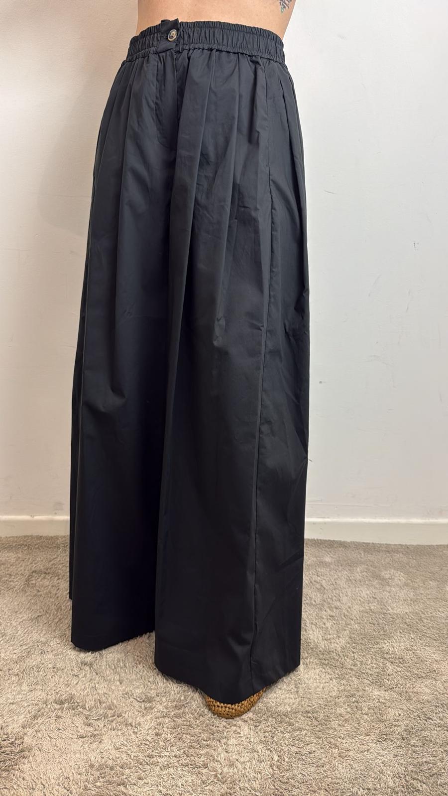 Pantalone Ampio Elastico In Vita - Vicolo cod. TAB1888  color:nero